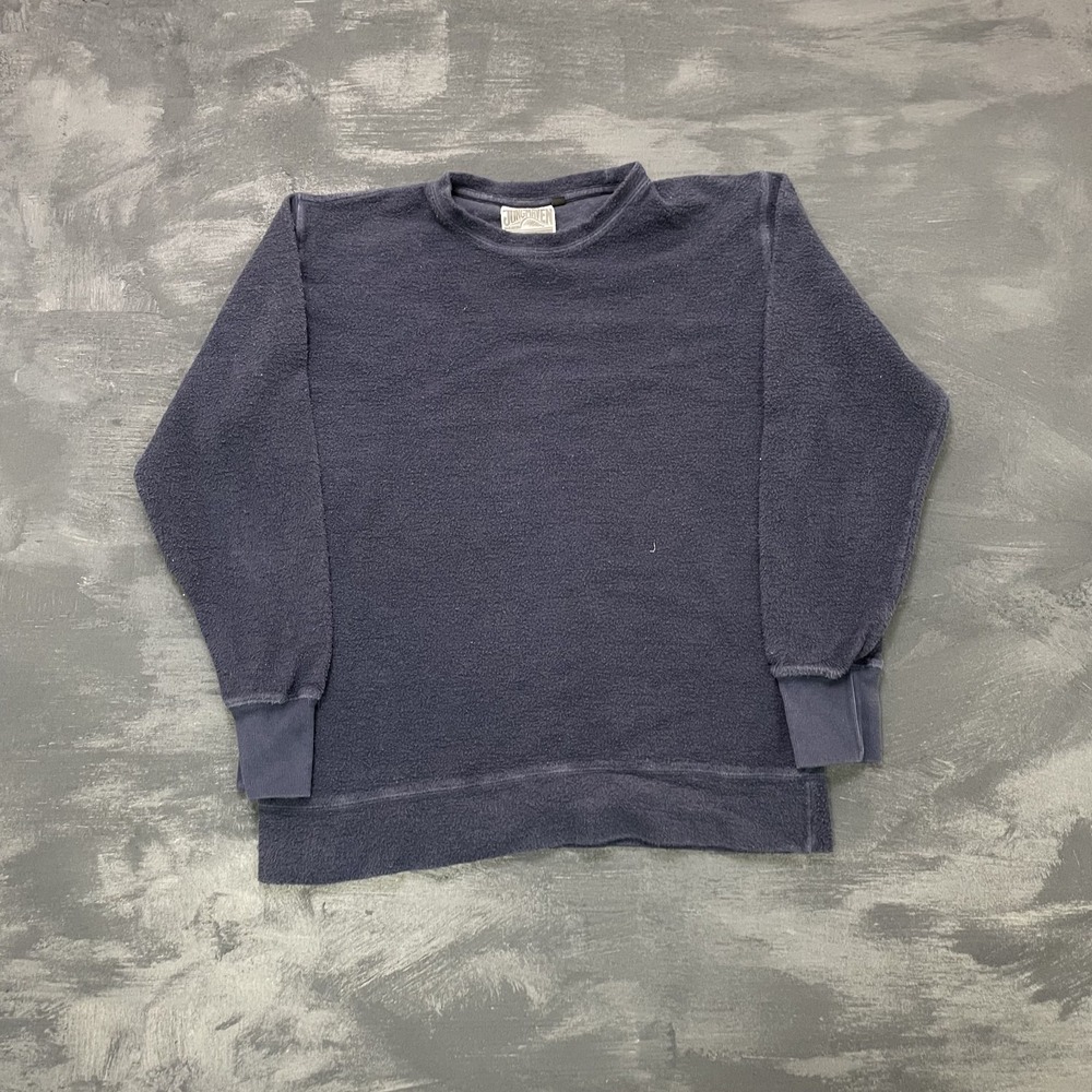 JUNGMAVEN sweatshirt Blank mens medium Blue USA